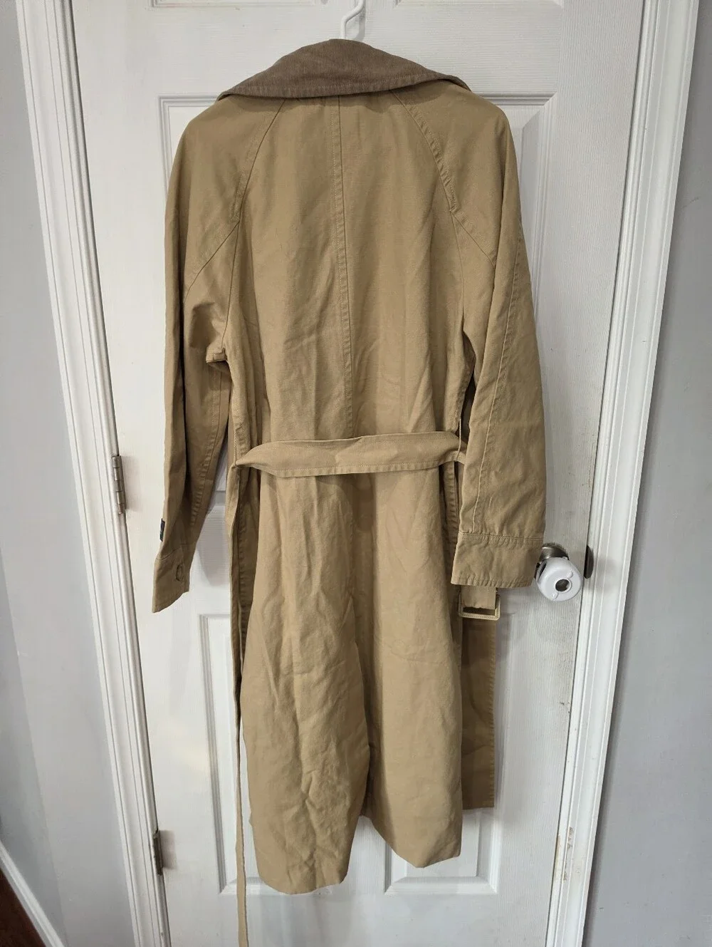 Levi Strauss & Co. Bree Classic Long Trench Coat Size Medium NWT